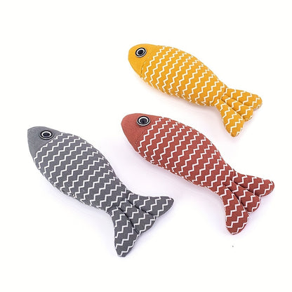 Durable Cat Fish Pillow