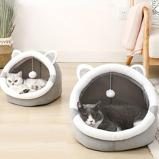 Cozy Cat Cave Bed