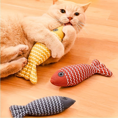 Durable Cat Fish Pillow