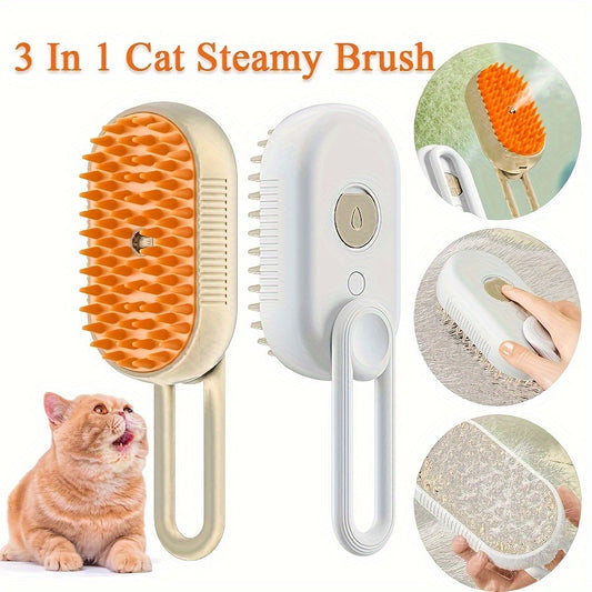 3-in-1 Cat Steam Brush