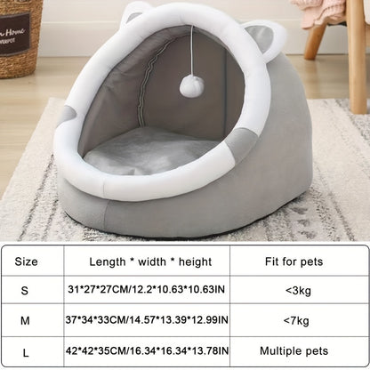 Cozy Cat Cave Bed