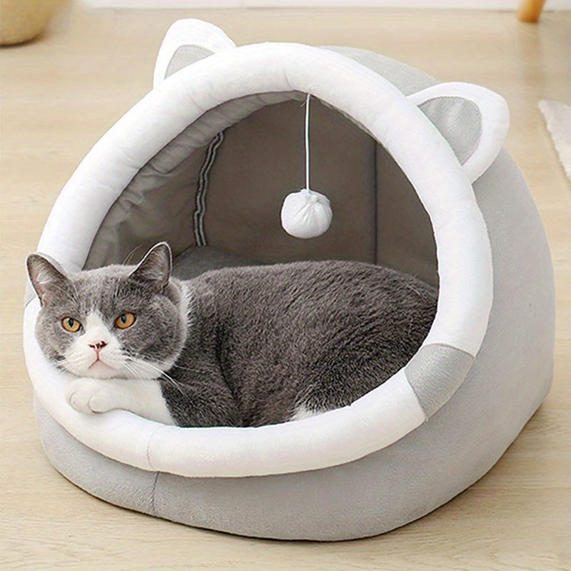 Cozy Cat Cave Bed